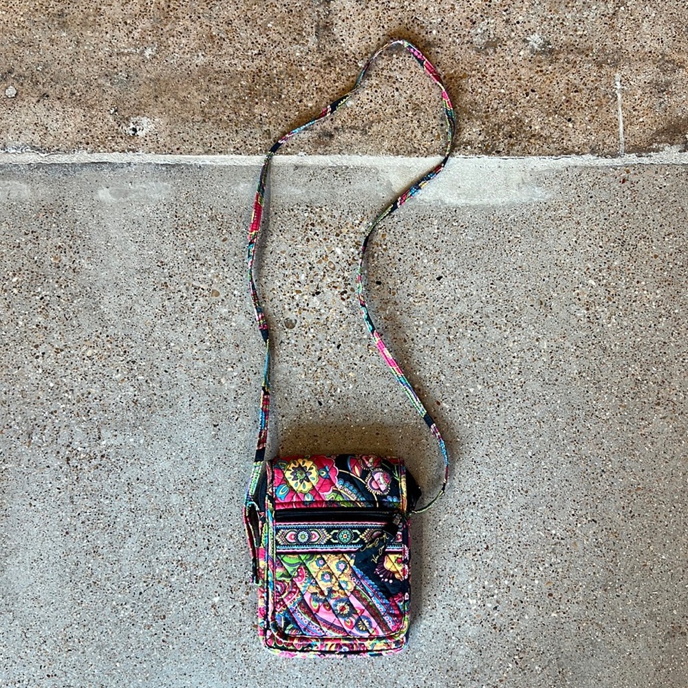 Vera Bradley Hipster Bag — Retired Symphony Print